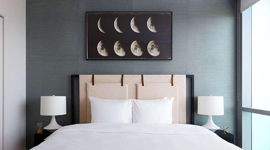 Sentral Michigan Avenue Aparthotel Chicago Room photo A bedroom at the West Hollywood hotel