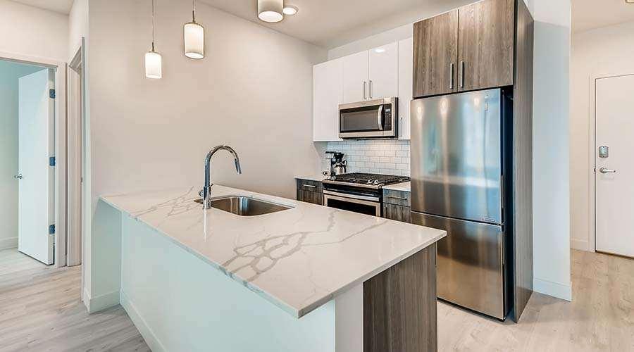 Sentral Michigan Avenue Aparthotel Chicago Exterior photo Kitchen