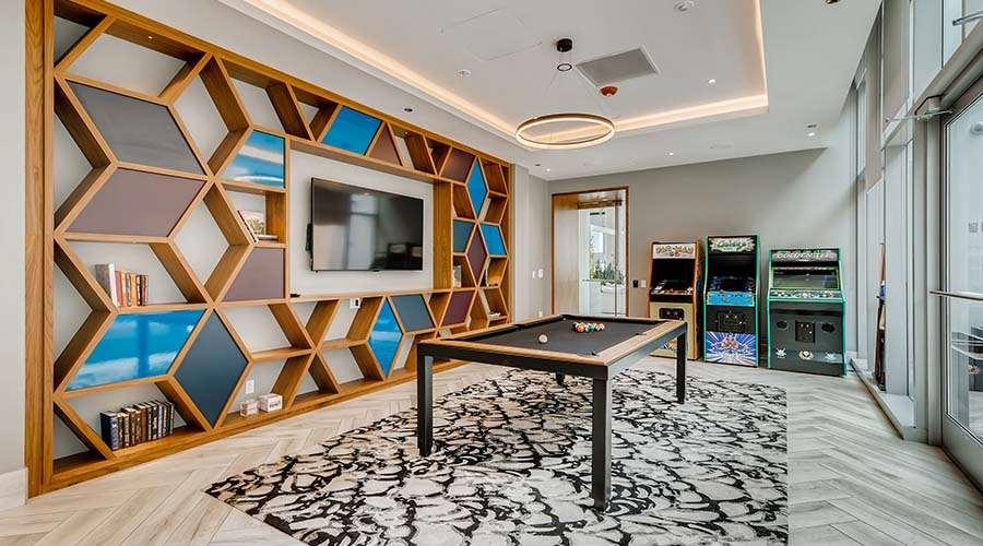 Sentral Michigan Avenue Aparthotel Chicago Facilities photo The game room