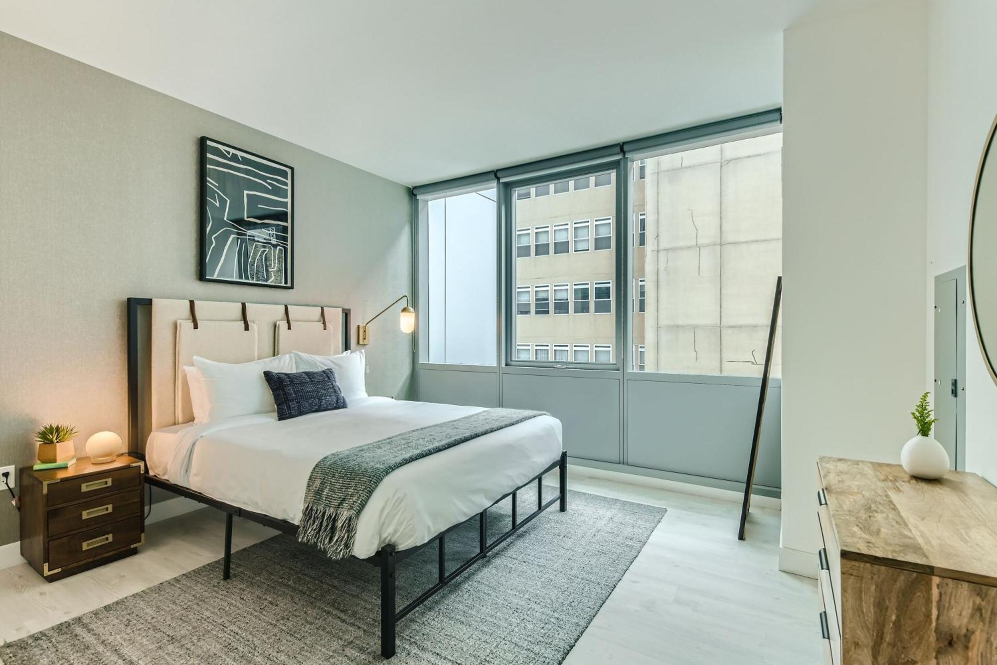Sentral Michigan Avenue Aparthotel Chicago Room photo Bedroom